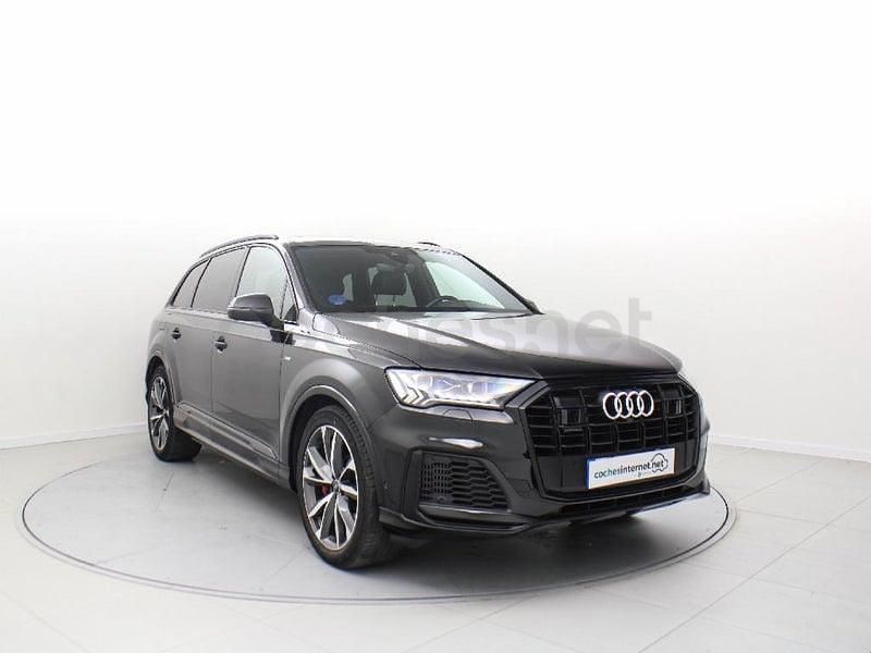 Usado Audi Q7 S-Line 462 CV (339 kW) 2021 Negro SUV