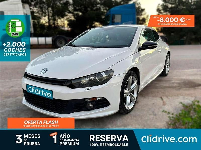 Blanco Usado 2012 VW Scirocco Coupe | 9490 € (Precio justo) - Imagen 1/3