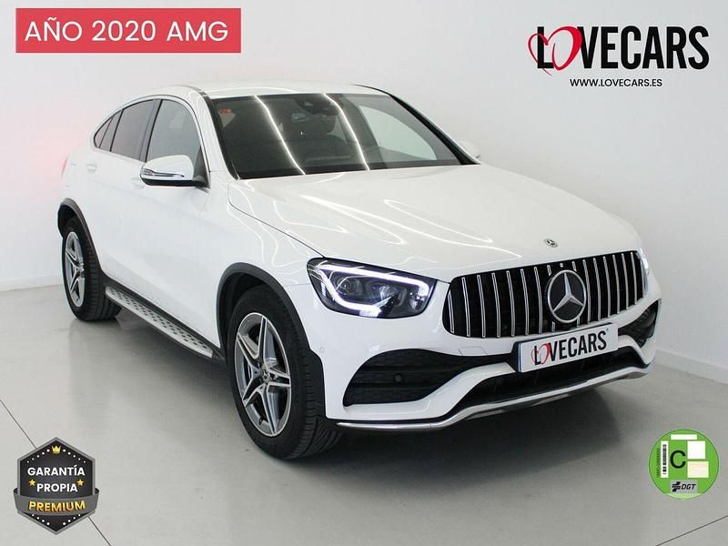 Blanco Usado 2020 Mercedes GLC300 AMG Coupe | 43.700 € (Precio justo) - Imagen 1/3