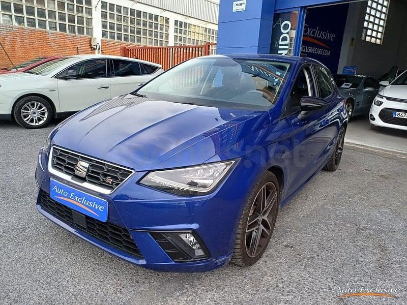 Usado Seat Ibiza FR 115 CV (84 kW) 2017 Azul Berlina