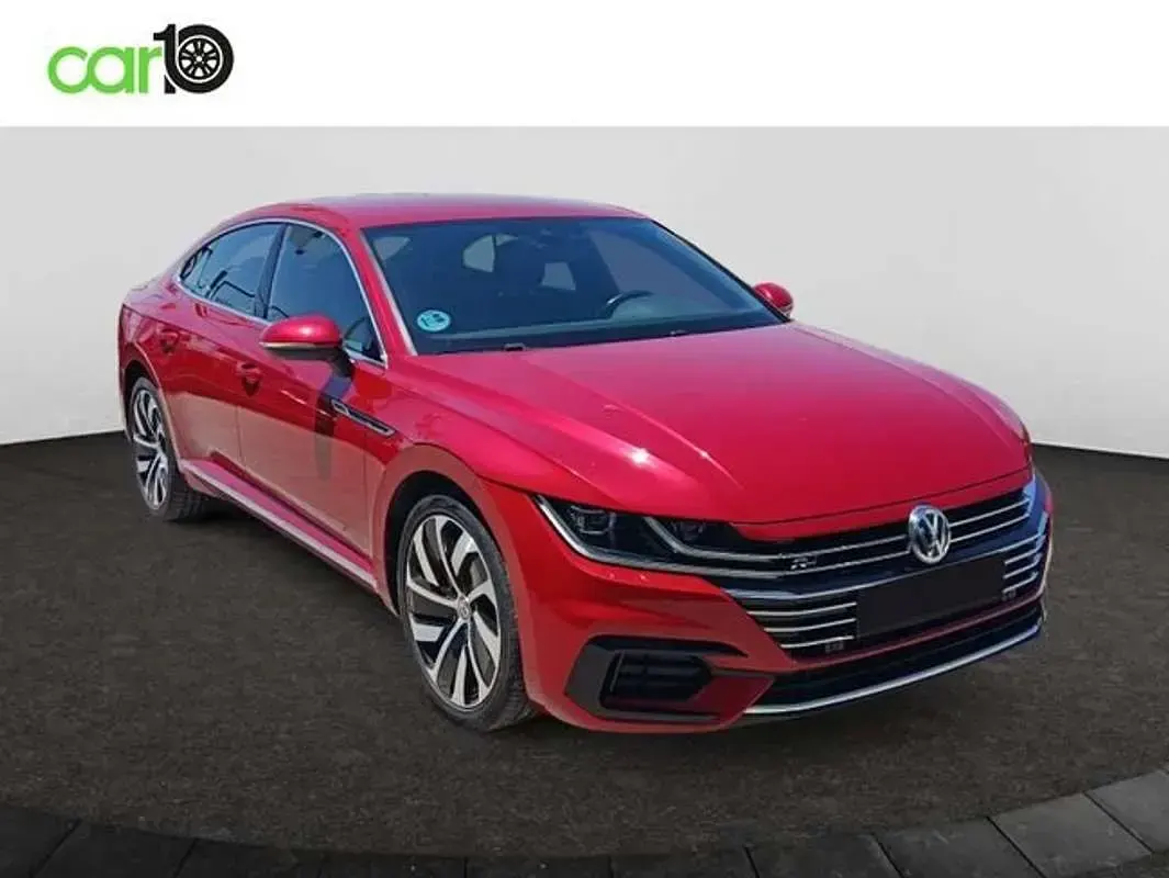 Usado VW Arteon R-line 150 CV (110 kW) 2019 Rojo Utilitario