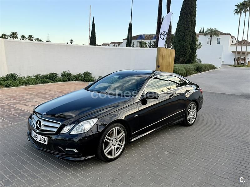 Usado Mercedes E350 231 CV (169 kW) 2010 Negro Coupe
