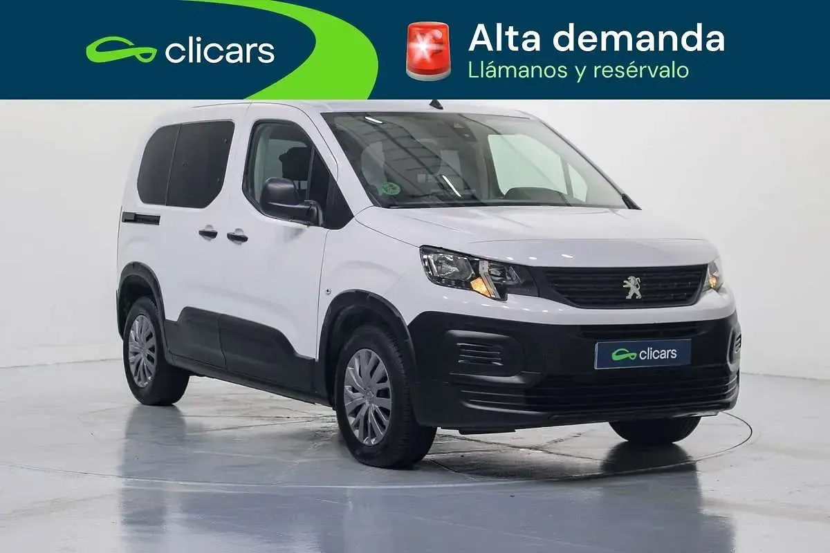 Käytetty Peugeot Rifter Active 102 HP (75 kW) 2022 Valkoinen Tila-auto
