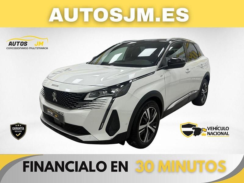 Usado Peugeot 3008 GT 130 CV (95 kW) 2021 Blanco SUV