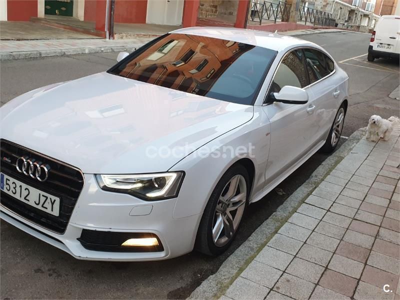Blanco Usado 2013 Audi A5 Sportback S-Line Berlina | 14.400 € (Precio justo) - Imagen 1/1