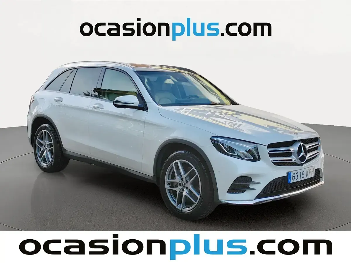 Usado Mercedes GLC250 211 CV (155 kW) 2018 Blanco SUV
