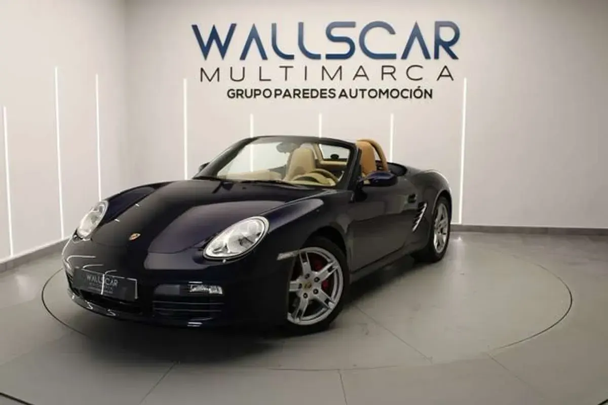 Usado Porsche Boxster S 280 CV (205 kW) 2006 Azul Descapotable