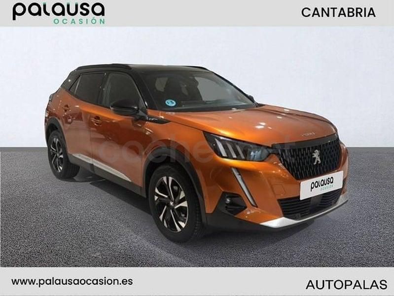 Usado Peugeot 2008 GT 130 CV (95 kW) 2022 Naranja SUV
