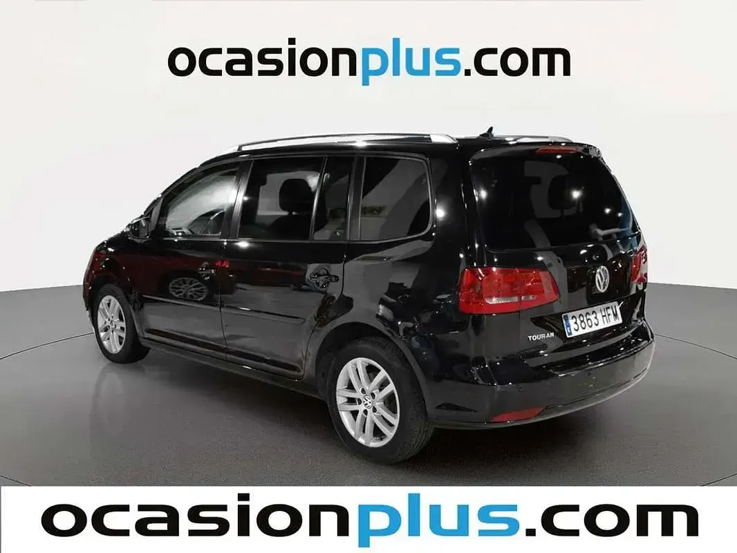 Usado VW Touran Advance 105 CV (77 kW) 2011 Negro Monovolumen
