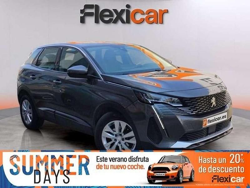 Gris Usado 2021 Peugeot 3008 Active SUV | 15.890 € (Super precio) - Imagen 1/4
