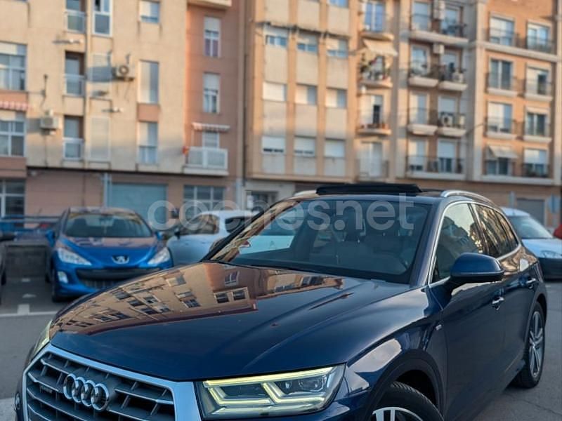Azul Usado 2018 Audi Q5 SUV | 29.900 € (Un poco caro) - Imagen 1/4