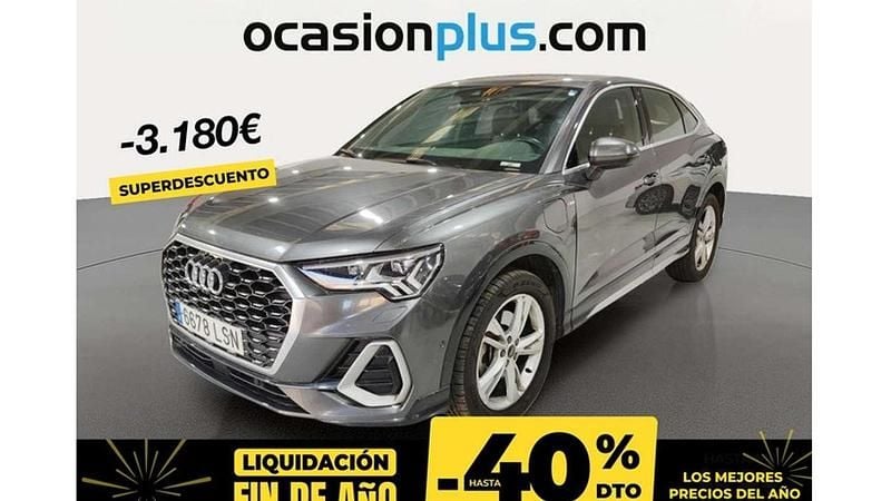 Gris Usado 2021 Audi Q3 Sportback S-Line SUV | 26.355 € (Buen precio) - Imagen 1/4