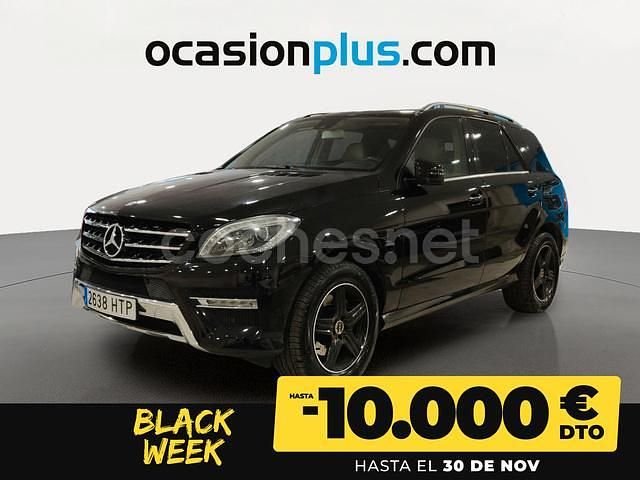 Negro Usado 2013 Mercedes ML350 SUV | 25.900 € (Precio justo) - Imagen 1/4