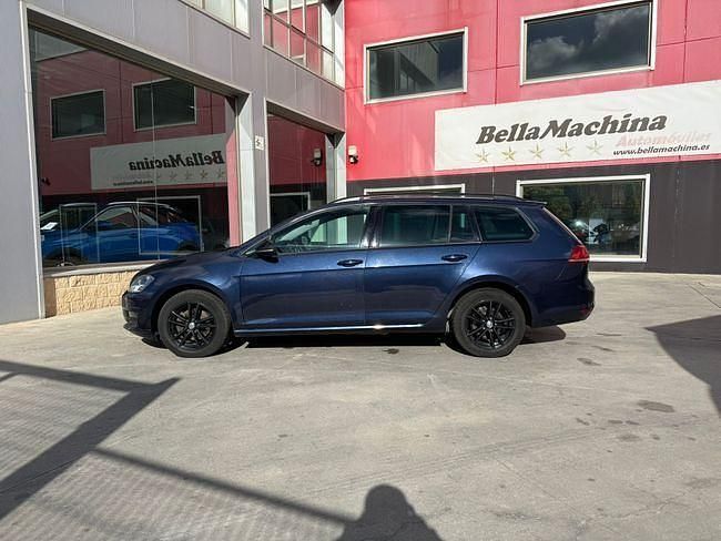 Usado VW Golf VII Advance 110 CV (80 kW) 2016 Azul Familiar