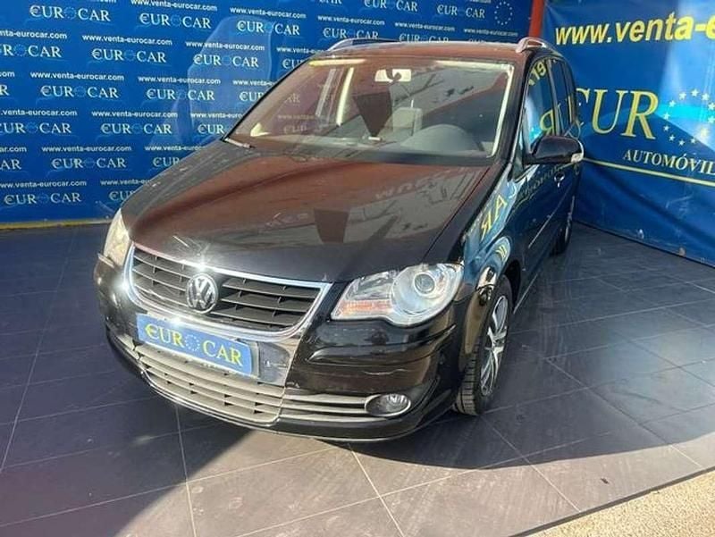 Usado VW Touran 106 CV (77 kW) 2008 Negro Monovolumen