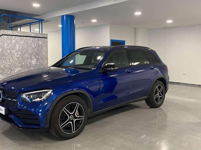 Usado Mercedes GLC220 194 CV (142 kW) 2020 Azul SUV