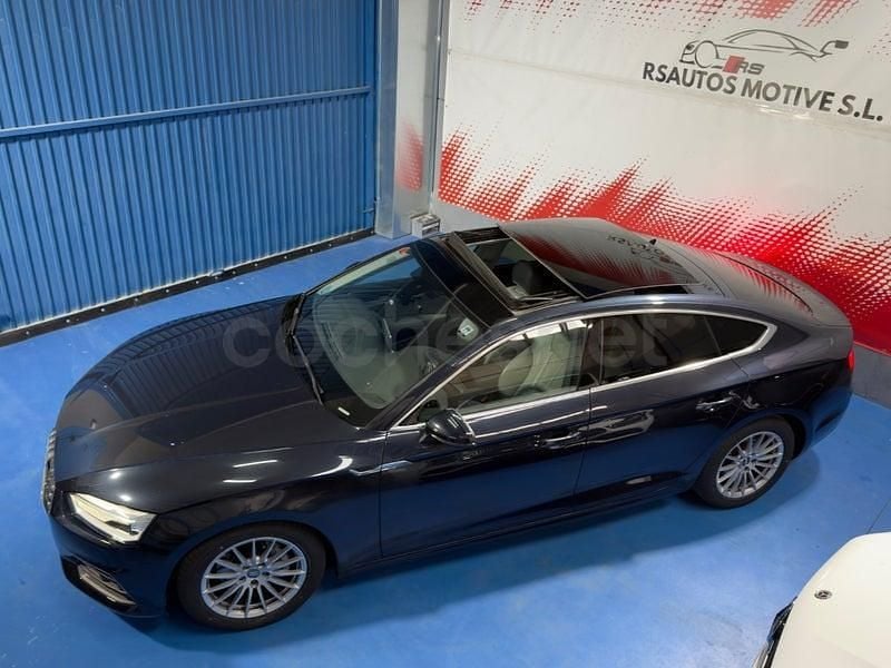 Usado Audi A5 Sportback 190 CV (139 kW) 2017 Azul Utilitario
