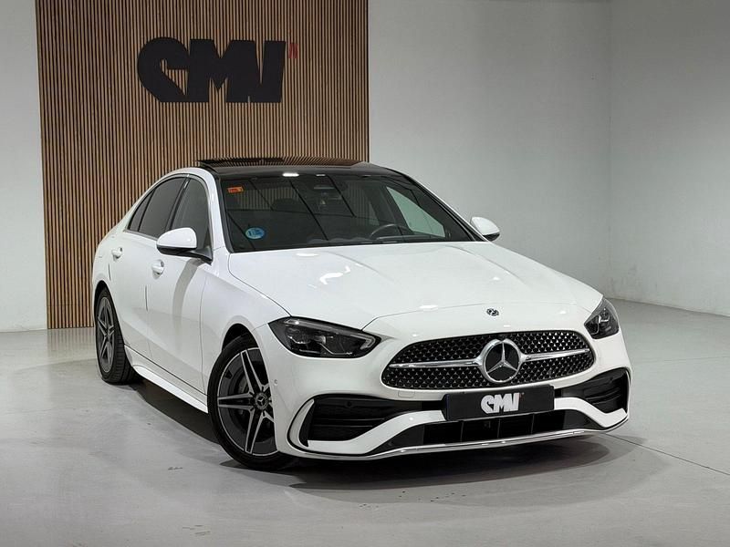 Usado Mercedes C220 200 CV (147 kW) 2021 Blanco Berlina