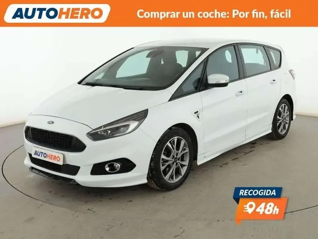 Brugt Ford S-MAX ST-Line 160 HK (117 kW) 2018 Hvid MPV