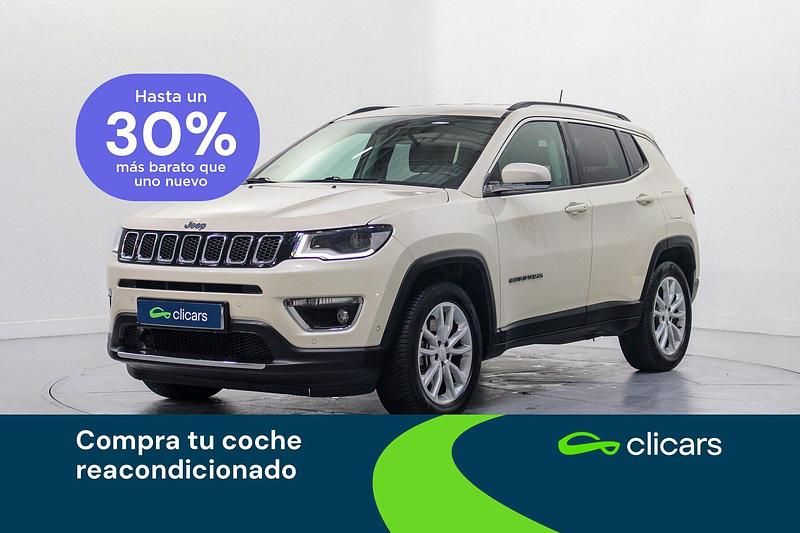 Beige Usado 2021 Jeep Compass Limited SUV | 20.890 € (Precio justo) - Imagen 1/4