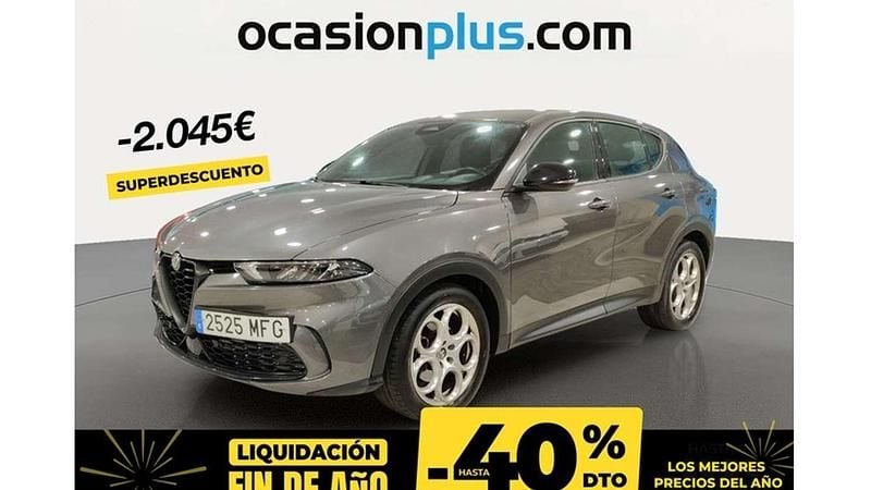 Gris Usado 2023 Alfa Romeo Tonale Sprint SUV | 20.455 € (Buen precio) - Imagen 1/4