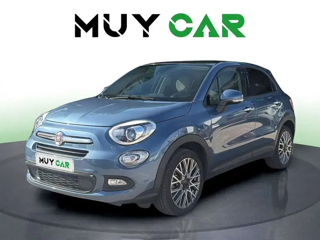 Usado Fiat 500X Lounge 140 CV (102 kW) 2018 Azul SUV