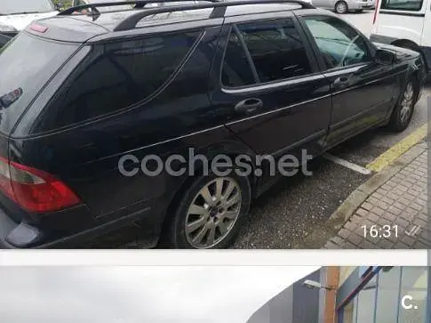 Usado Saab 9-5 Linear 176 CV (129 kW) 2001 Negro Familiar