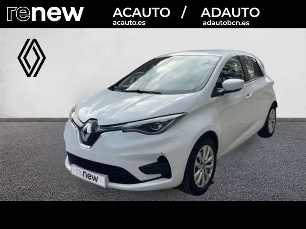 Usado Renault Zoe Intens 80 kW (109 CV) 2020 Blanco Utilitario