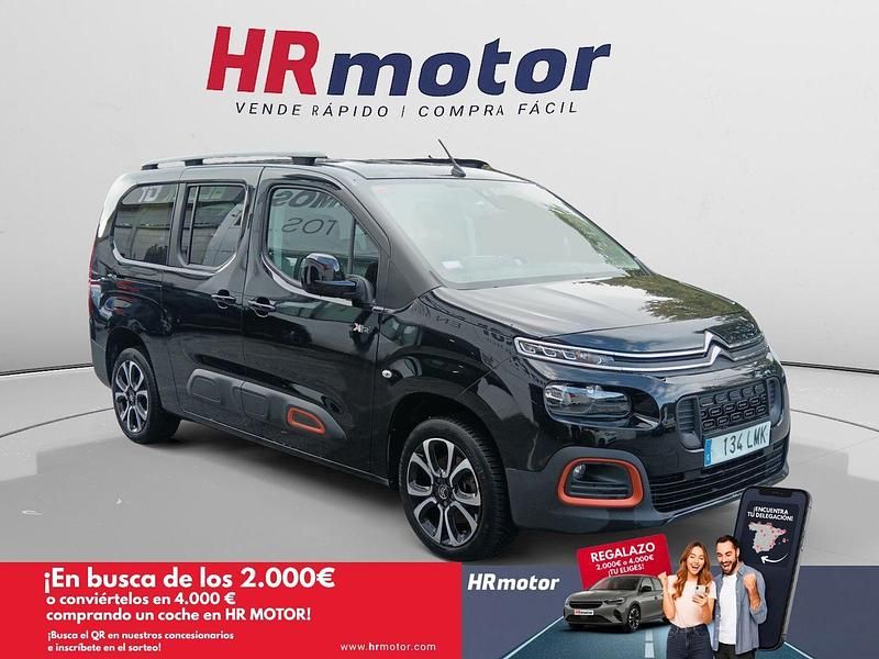 Negro Usado 2021 Citroën Berlingo Feel Monovolumen | 21.240 € (Caro) - Imagen 1/4
