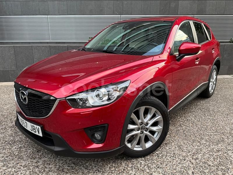 Rojo Usado 2015 Mazda CX-5 Luxury SUV | 15.800 € (Precio justo) - Imagen 1/4