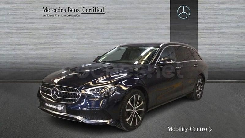 Brugt Mercedes E300 313 HK (230 kW) 2024 Blå Stationcar