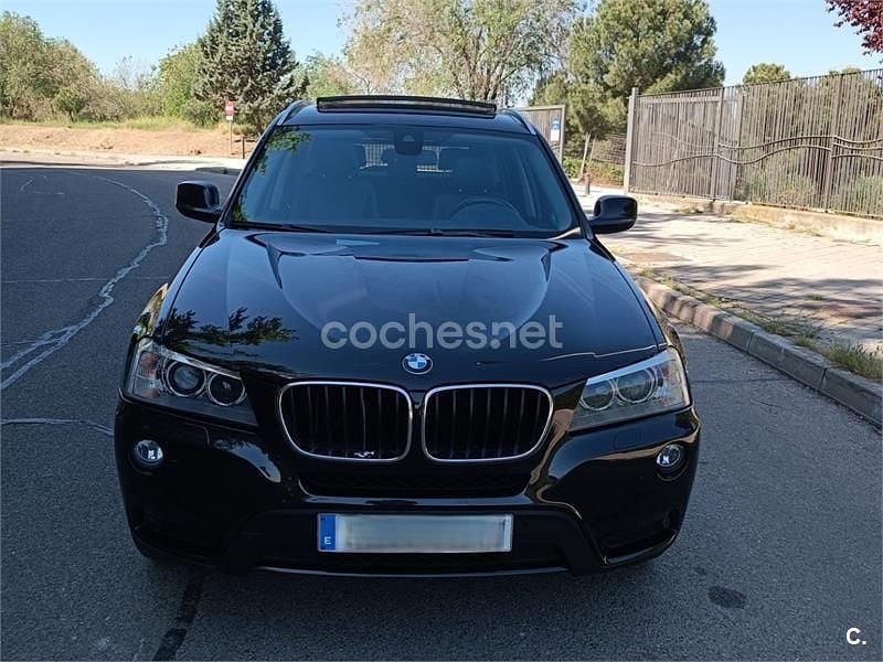Brugt BMW X3 143 HK (105 kW) 2014 Sort SUV