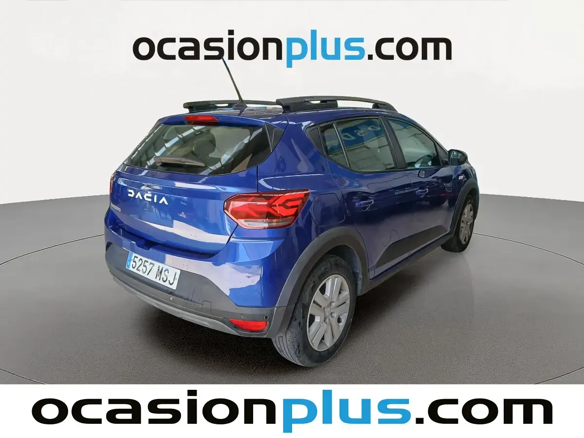 Usado Dacia Sandero Expression 91 CV (66 kW) 2024 Azul Utilitario