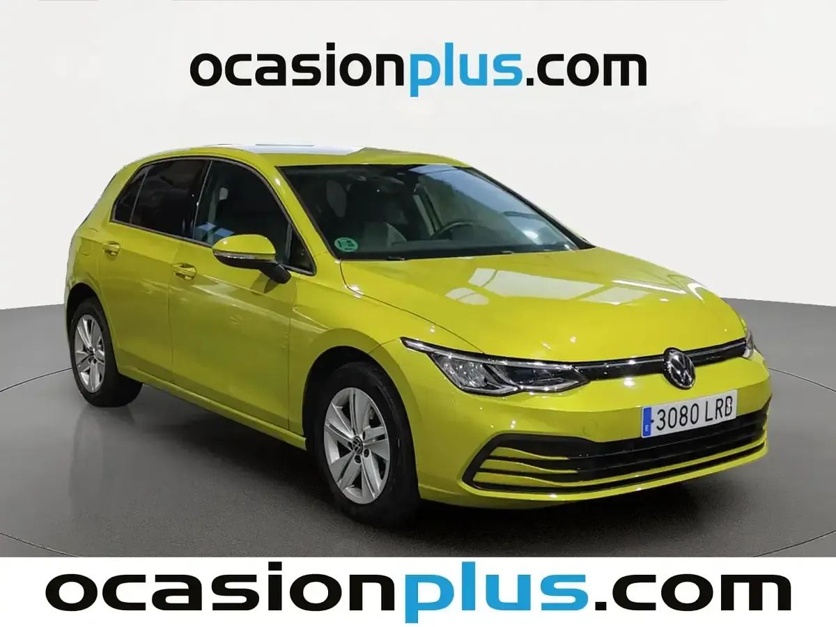 Occasion VW Golf VIII Life 130 ch (95 kW) 2021 Jaune Berline