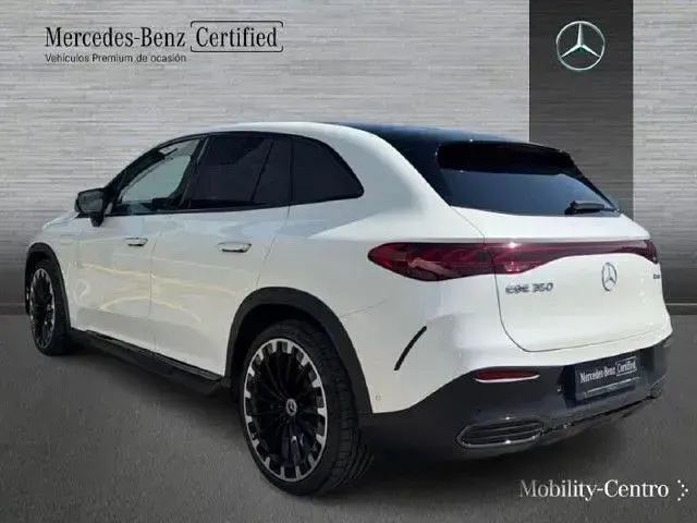 Usado Mercedes EQE350 214 kW (292 CV) 2023 Manufaktur blanco diamante bri
