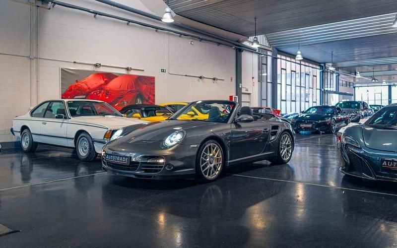 Gris Usado 2009 Porsche 997 Turbo Descapotable | 110.000 € - Imagen 1/4