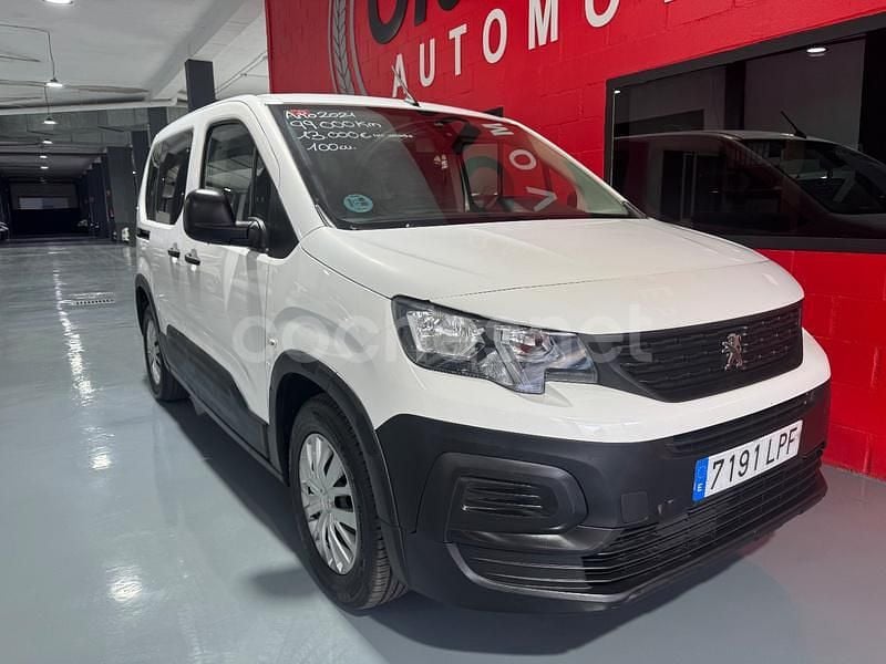 Blanco Usado 2021 Peugeot Rifter Active Monovolumen | 13.000 € (Super precio) - Imagen 1/4