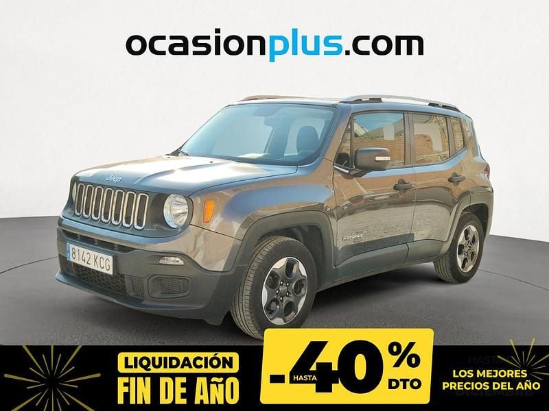 Gris Usado 2017 Jeep Renegade Sport SUV | 10.690 € (Buen precio) - Imagen 1/4