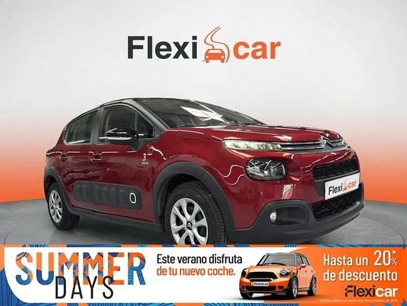 Gris Usado 2019 Citroën C3 Feel Utilitario | 8890 € (Buen precio) - Imagen 1/4