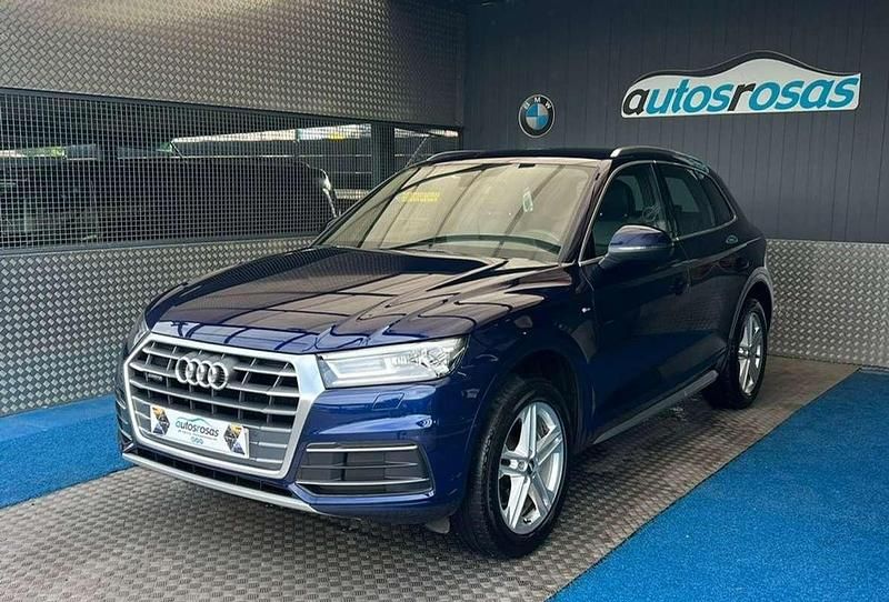 Azul Usado 2019 Audi Q5 S-Line SUV | 33.900 € (Precio justo) - Imagen 1/4