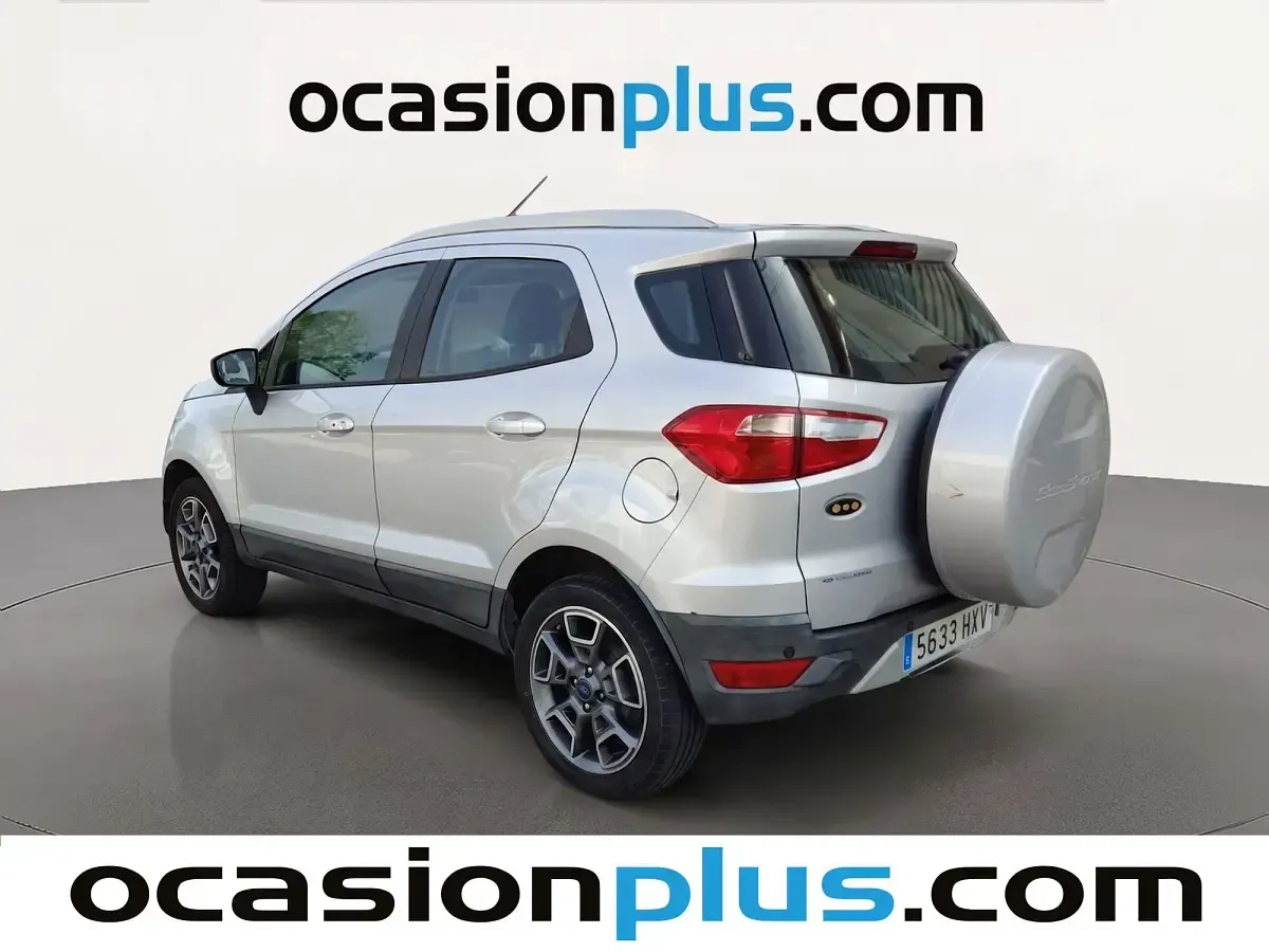 Usado Ford Ecosport Titanium 125 CV (91 kW) 2014 Gris plata SUV