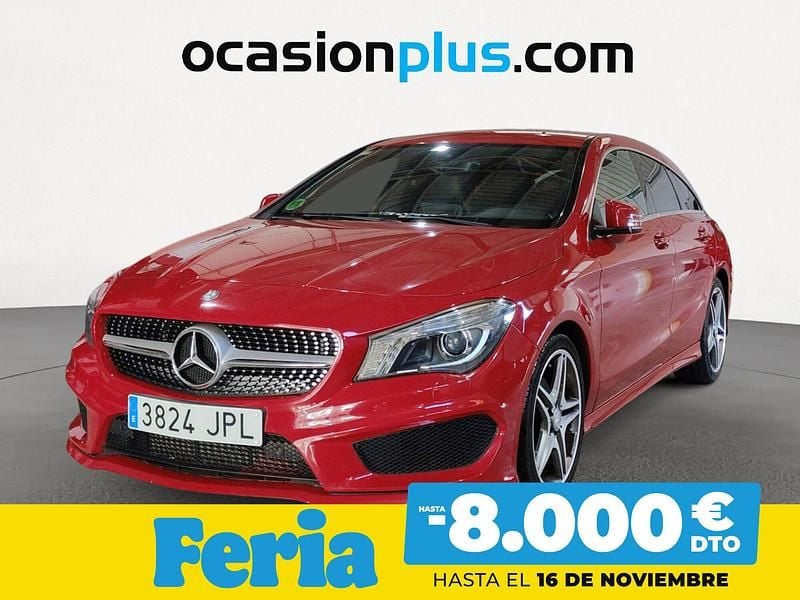 Rojo Usado 2016 Mercedes CLA200 AMG Familiar | 19.200 € (Precio justo) - Imagen 1/4