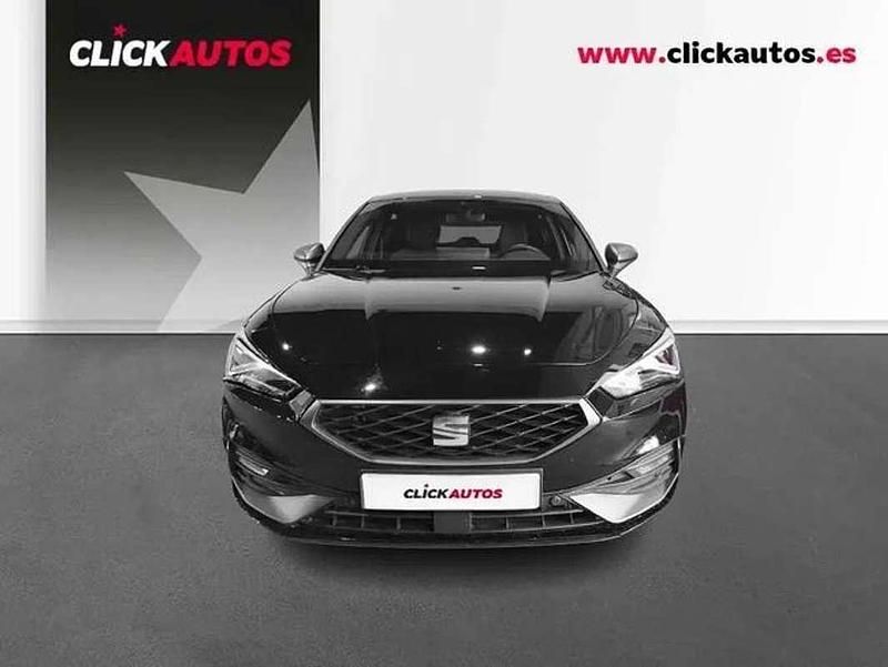 Usado Seat Leon FR 150 CV (110 kW) 2025 Negro Utilitario