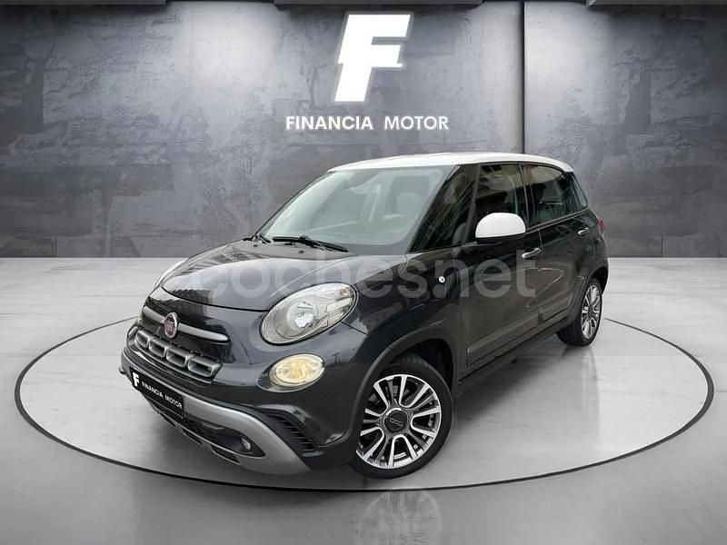 Usado Fiat 500L Cross 120 CV (88 kW) 2017 Negro Monovolumen