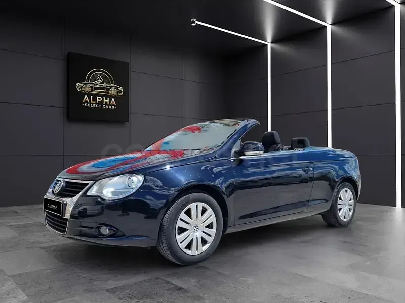 Usado VW Eos 150 CV (110 kW) 2006 Azul Descapotable