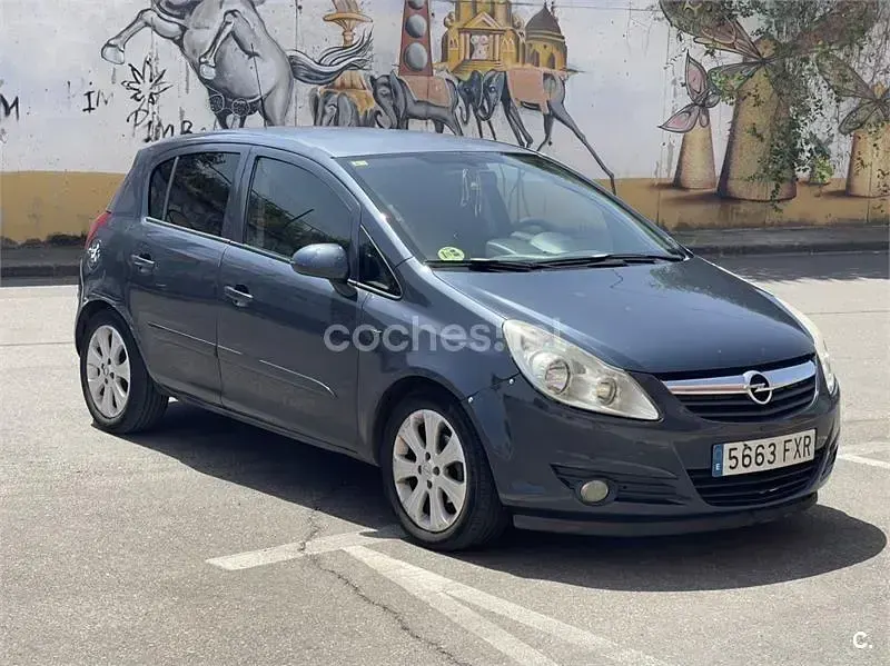 Usado Opel Corsa Enjoy 75 CV (55 kW) 2007 Azul Utilitario