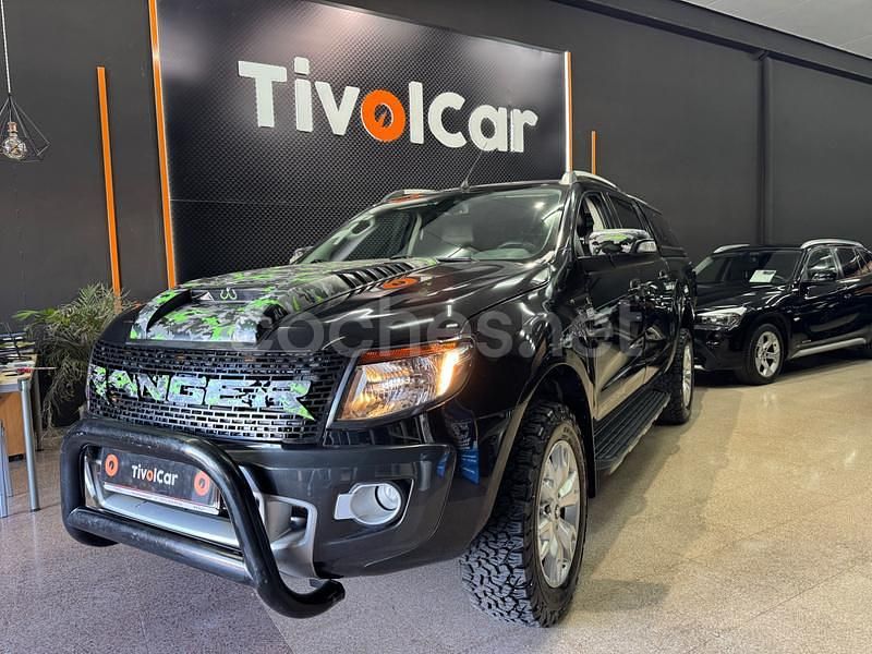 Negro Usado 2014 Ford Ranger Wildtrack Recogida | 19.990 € - Imagen 1/4