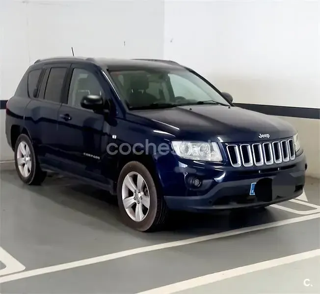 Usado Jeep Compass Limited 136 CV (100 kW) 2012 Azul SUV
