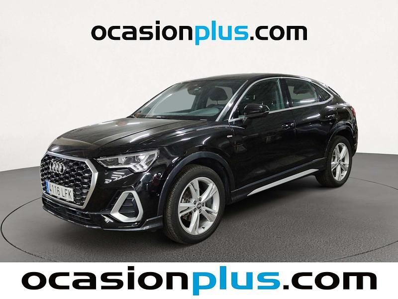 Negro Usado 2020 Audi Q3 Sportback S-Line SUV | 36.182 € (Un poco caro) - Imagen 1/4
