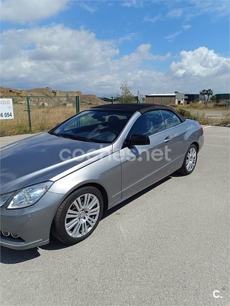 Usado Mercedes E350 Avantgarde 231 CV (169 kW) 2012 Gris / plata Descapotable